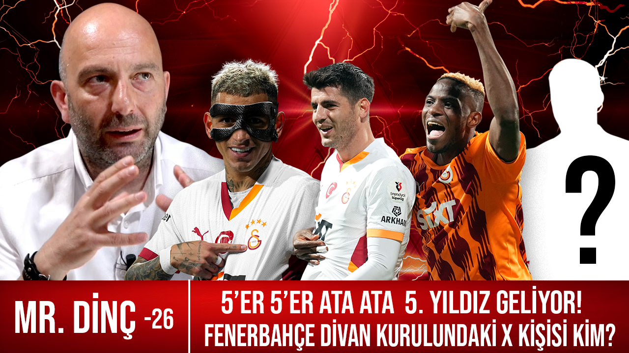 Galatasaray'ı Yakalamaya, Ali Koç'un Vizyonu Yetmez! Galatasaray 5'i 1 Yerde Takmaya Başladı! kapak resmi